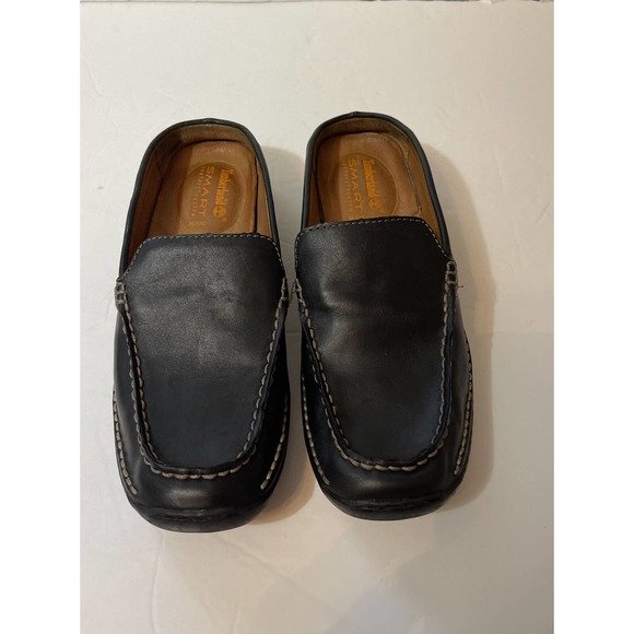 TIMBERLAND Women’s 6 Slide Mule Black Learher - Picture 2 of 6